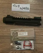 AAP01 - "Mini mamba" upper + red charging handle with selector.