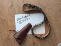 Colt SAA leather belt+holster