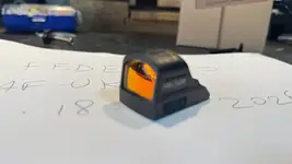 Holosun pistol red dot replica