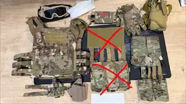 Multicam Airsoft Starter Gear Package