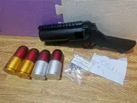 CYMA moscart launcher and shells