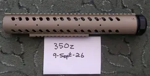 AR 15/M4 MTAR Real steel 15 inch hand-guard.