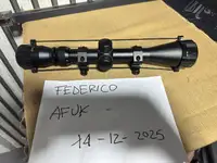 Like new Riflescope 3-9x40