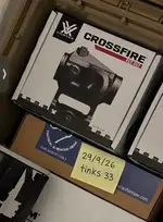 Vortex crossfire red dot amazing condition comes with everything it should