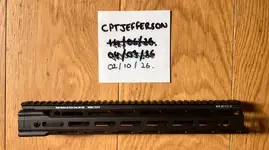 Daniel Defense MRF Style 13.5” Rail
