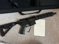 Rare arms ar15 mk18 10.8” shell ejecting co2 gbber