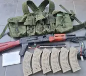 AK74 Full Metal & Wood - STARTER BUNDLE