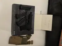 Tokyo Marui FNX-45 Black - 3 Mags & Full Kydex Belt Rig