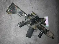 VFC HK416 GBB optic laser and light included used