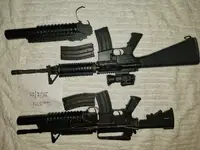 TM SR16/M203 and custom built M723/M203