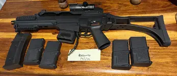 WE G36 GBB W/ AirTac HPA Adapter + 4 Mags